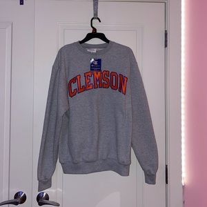 Clemson Sweatshirt Crewneck Medium champion